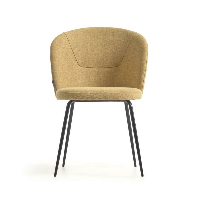 Стул Anoha горчичного цвета - купить Обеденные стулья по цене 30990.0