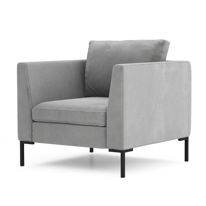 Кресло Kona серого цвета - купить Интерьерные кресла по цене 58300.0