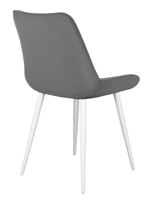 Стул DikLine 206М серого цвета - лучшие Обеденные стулья в INMYROOM