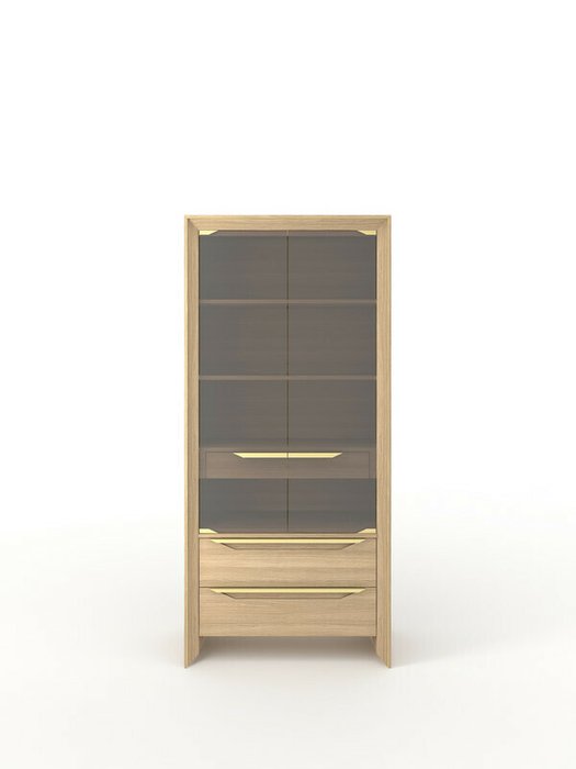 Книжный шкаф Frame бежевого цвета