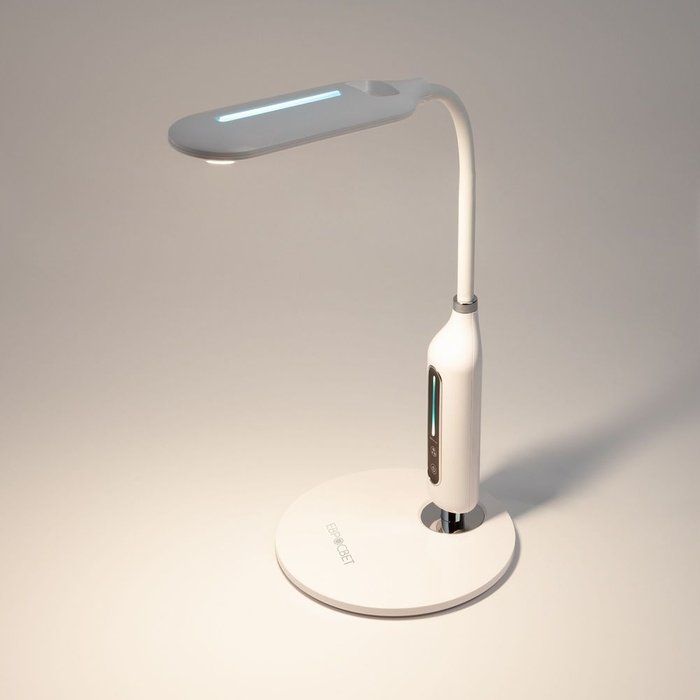 Настольный светодиодный светильник 80503/1 белый Soft - купить Рабочие лампы по цене 4890.0