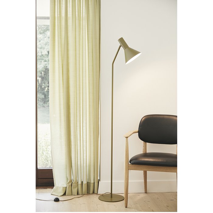 Лампа напольная Lyss оливкового цвета - лучшие Торшеры в INMYROOM