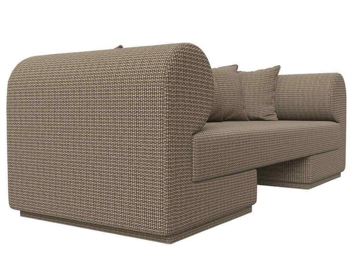 Прямой диван Кипр бежево-коричневого цвета - лучшие Прямые диваны в INMYROOM