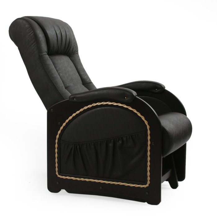 Кресло-глайдер для отдыха Модель 48 венге/Dundi108 - лучшие Интерьерные кресла в INMYROOM