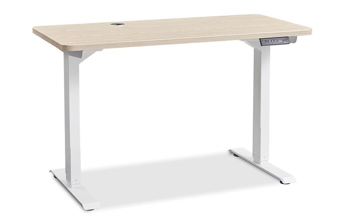 Стол письменный с регулируемой высотой Vancouver светло-бежевого цвета - купить Письменные столы по цене 40348.0