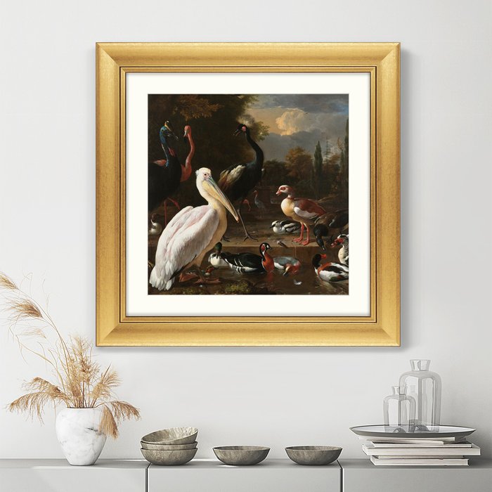 Репродукция картины Плавающее перо 1680 г. - лучшие Картины в INMYROOM