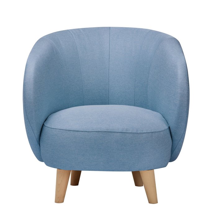 Кресло Мод голубого цвета