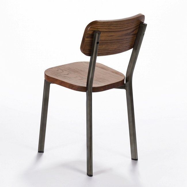 Стул Deja-vu из дерева и стали - лучшие Обеденные стулья в INMYROOM