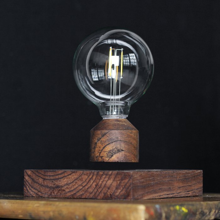  Левитирующий светильник Lesvet Classic венге  - лучшие Настольные лампы в INMYROOM