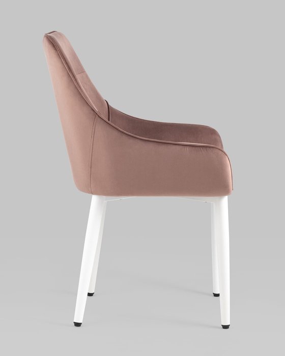 Стул Диана пыльно-розового цвета - лучшие Обеденные стулья в INMYROOM