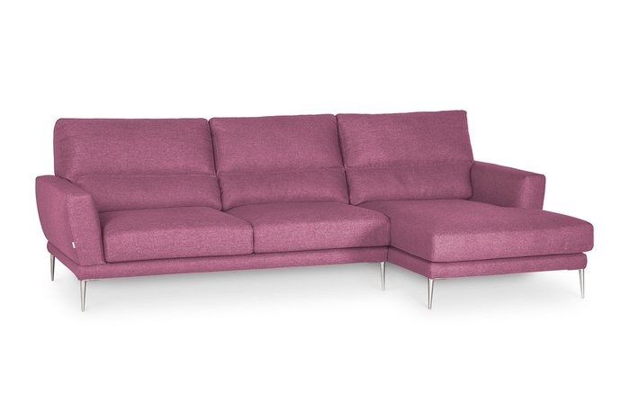Угловой диван Metropol со съемными чехлами розового цвета - купить Угловые диваны по цене 167303.0