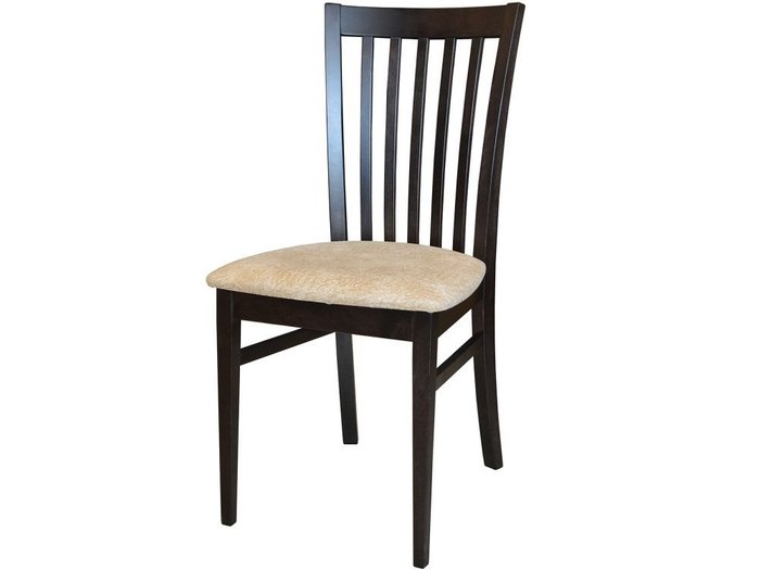 Стул Комфорт черно-коричневого цвета - купить Обеденные стулья по цене 9790.0