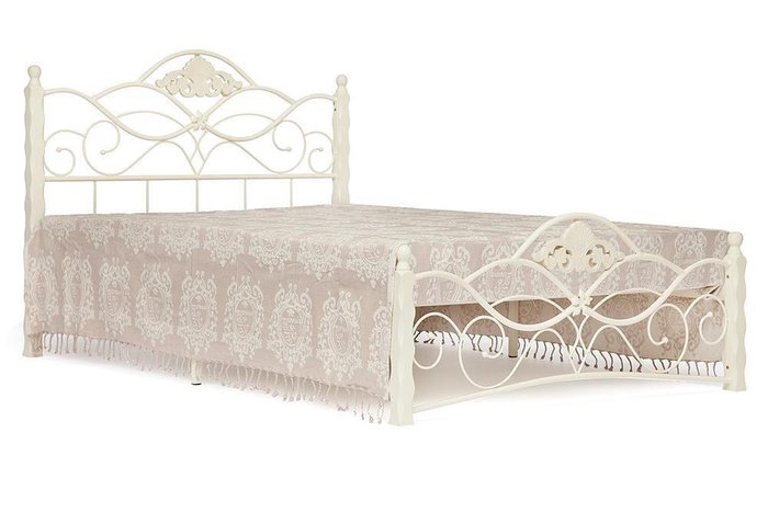 Кровать Canzona 120х200 белого цвета Кровать Canzona 120х200 белого цвета