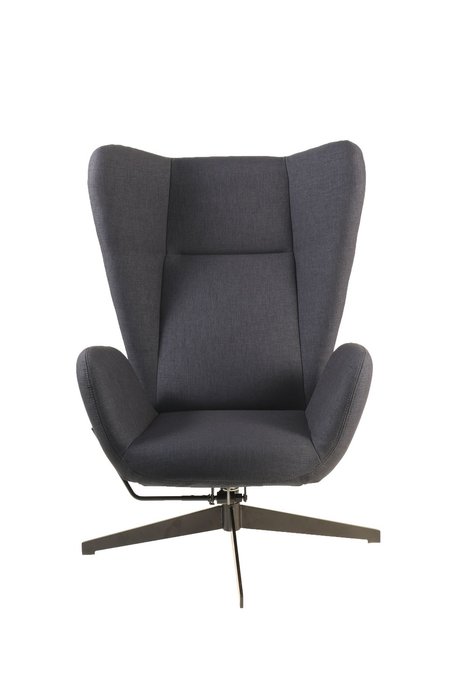 Кресло реклайнер с пуфом Meson серого цвета - лучшие Интерьерные кресла в INMYROOM
