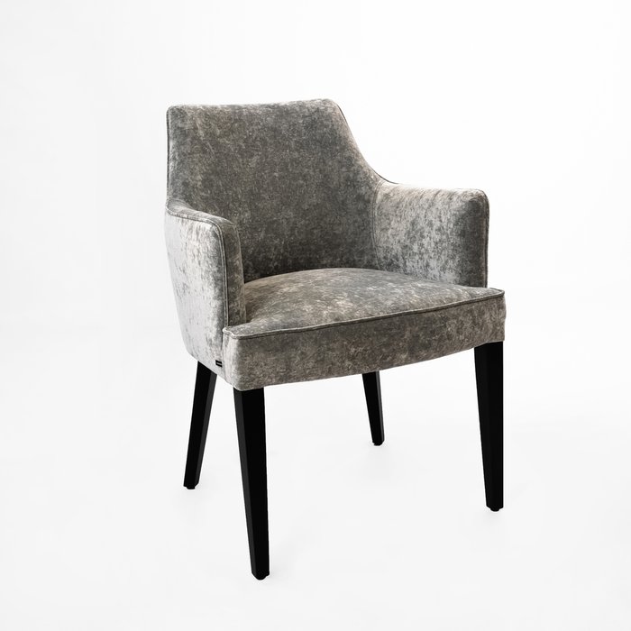 Кресло Annika серебристого цвета - лучшие Интерьерные кресла в INMYROOM