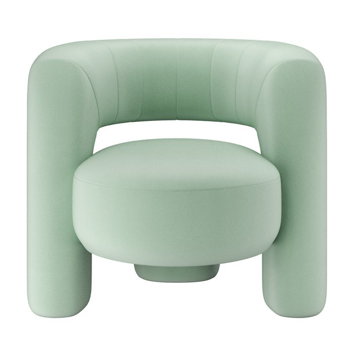 Кресло Zampa светло-зеленого цвета - купить Интерьерные кресла по цене 36914.0