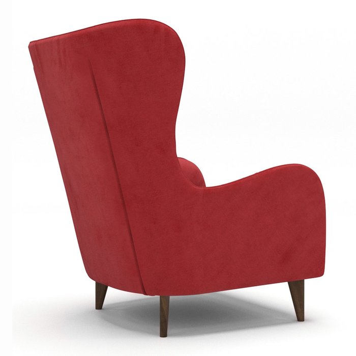 Кресло Montreal красного цвета - лучшие Интерьерные кресла в INMYROOM