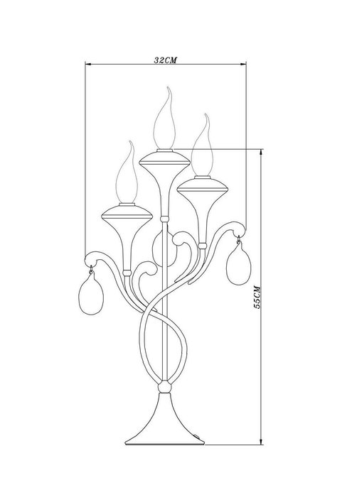 Настольная лампа Arte Lamp "Montmartre" - лучшие Настольные лампы в INMYROOM