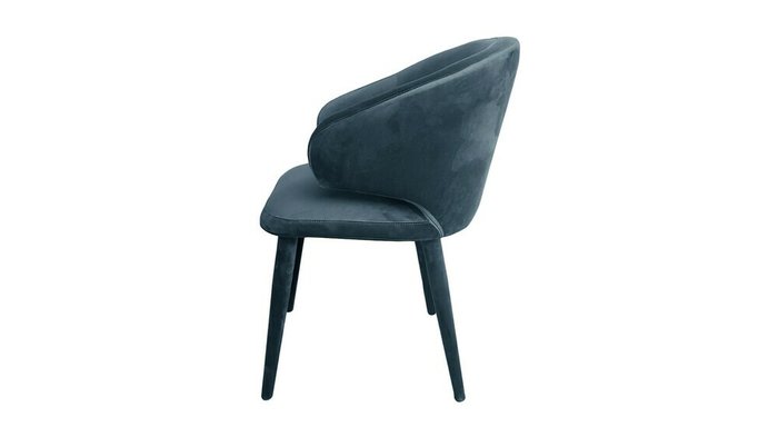 Кресло Лейте синего цвета - купить Обеденные стулья по цене 14900.0