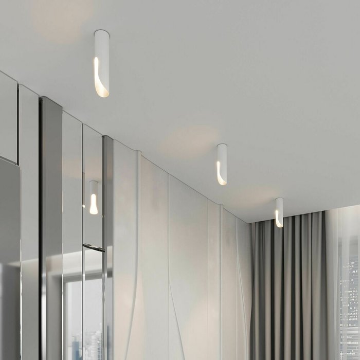 Светильник потолочный светодиодный Apex 7W 3000K белый 25113/LED - купить Накладные споты по цене 2290.0