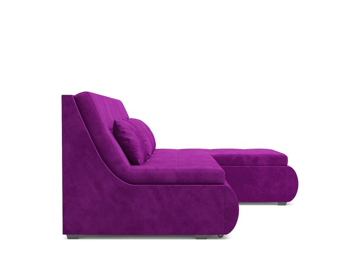 Угловой диван-кровать Дубай фиолетового цвета - лучшие Угловые диваны в INMYROOM