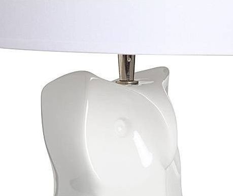   Настольная лампа Sporvil с белым абажуром - купить Настольные лампы по цене 12660.0