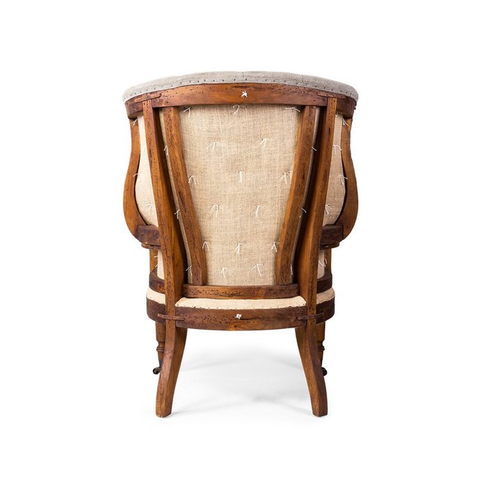 Кресло Mustekala с обивкой из натуральной кожи - лучшие Интерьерные кресла в INMYROOM