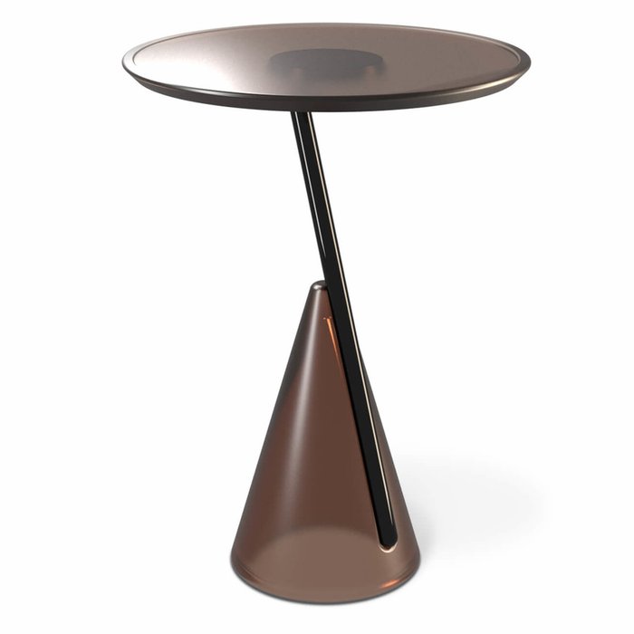 Кофейный столик Айс-коун коричнево-бежевого цвета - лучшие Кофейные столики в INMYROOM