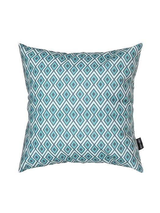 Декоративная подушка Lira 45х45 серо-голубого цвета