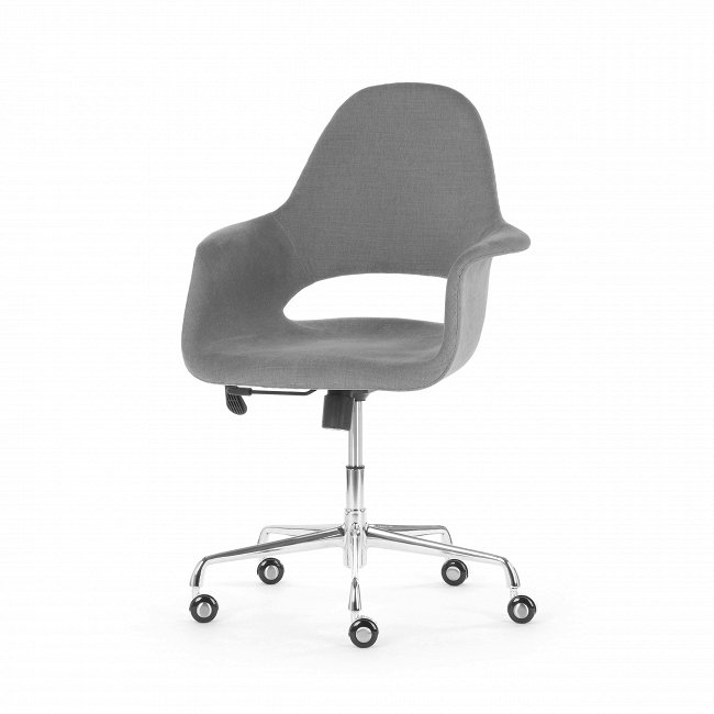 Кресло Organic Roll серого цвета