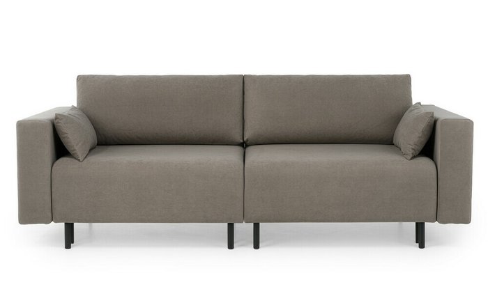 Диван-кровать Kapri Оpto цвета мокко c широкими подлокотниками - купить Прямые диваны по цене 50417.0