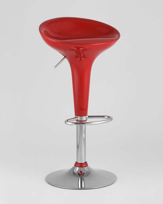 Барный стул Bomba красного цвета  - купить Барные стулья по цене 9190.0