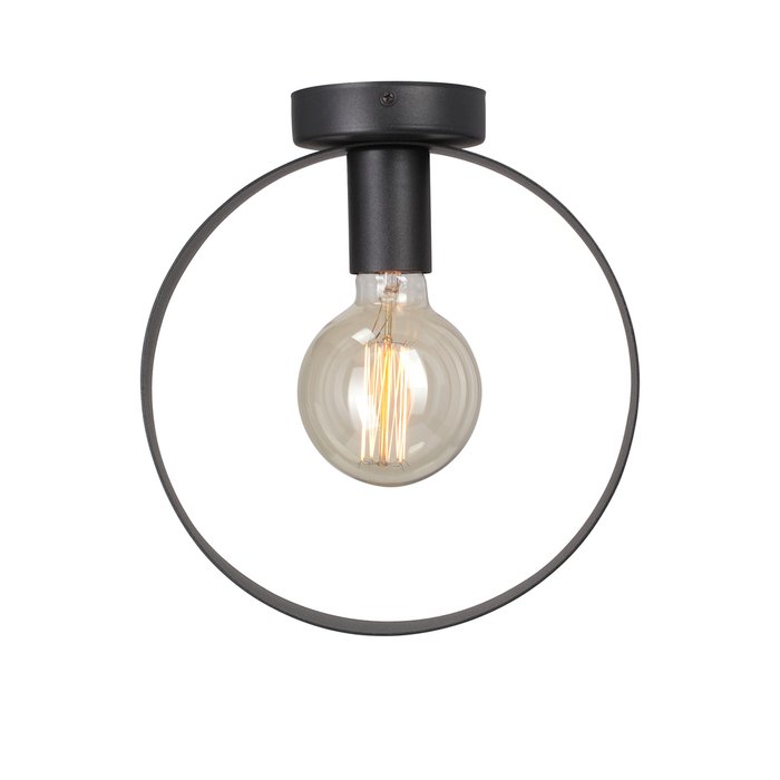 Потолочный светильник V3971-1/1PL (металл, цвет черный) - лучшие Потолочные светильники в INMYROOM