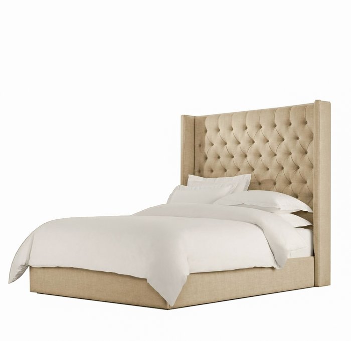 Кровать Melso 180х200 бежевого цвета - лучшие Кровати для спальни в INMYROOM