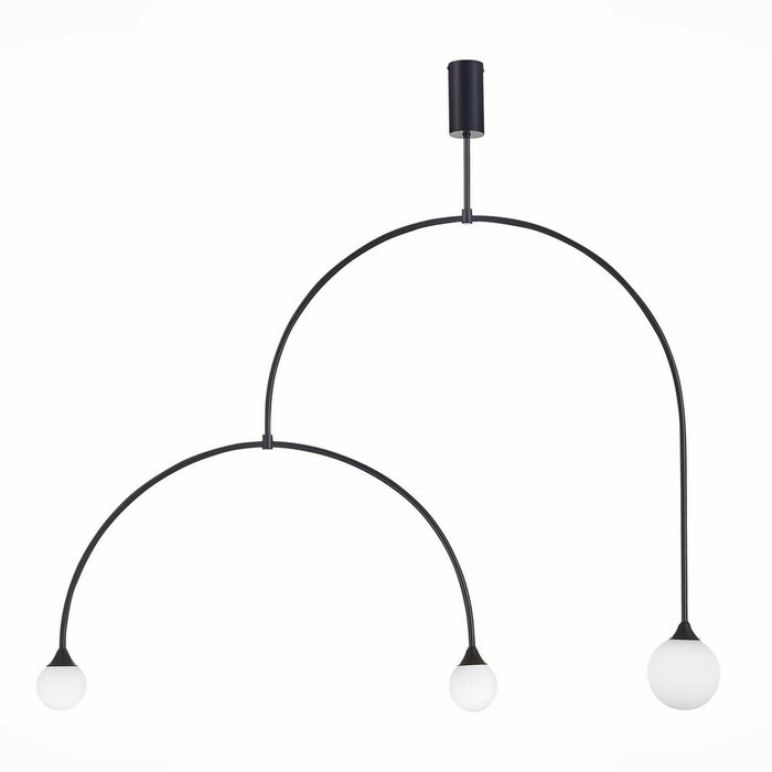 Подвесной светильник Vive с белыми плафонами - купить Подвесные светильники по цене 15180.0