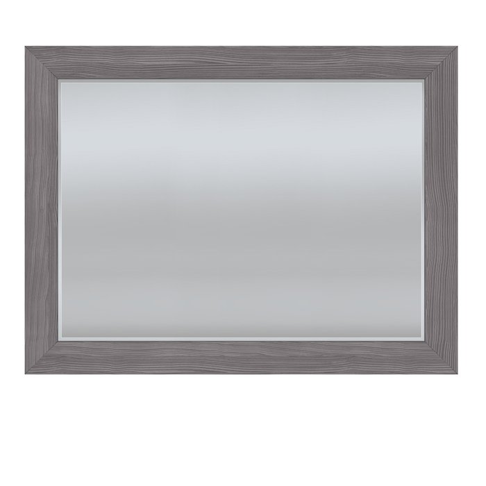 Настенное зеркало Парма Нео 75х99 серого цвета 