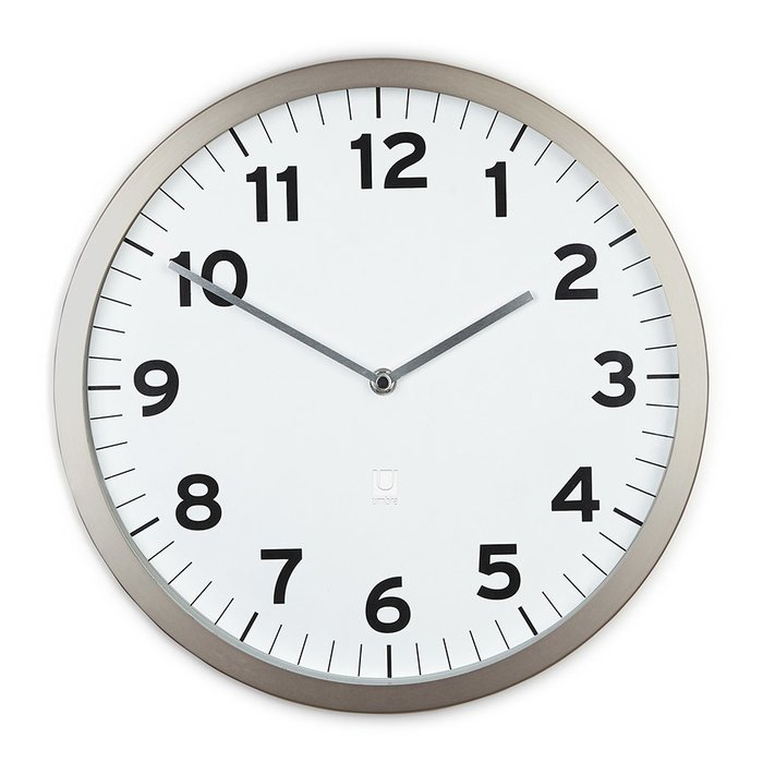 Настенные часы Umbra anytime белые - купить Часы по цене 4500.0