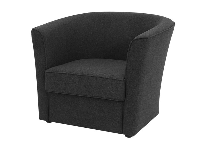 Кресло California темно-серого цвета - купить Интерьерные кресла по цене 27720.0