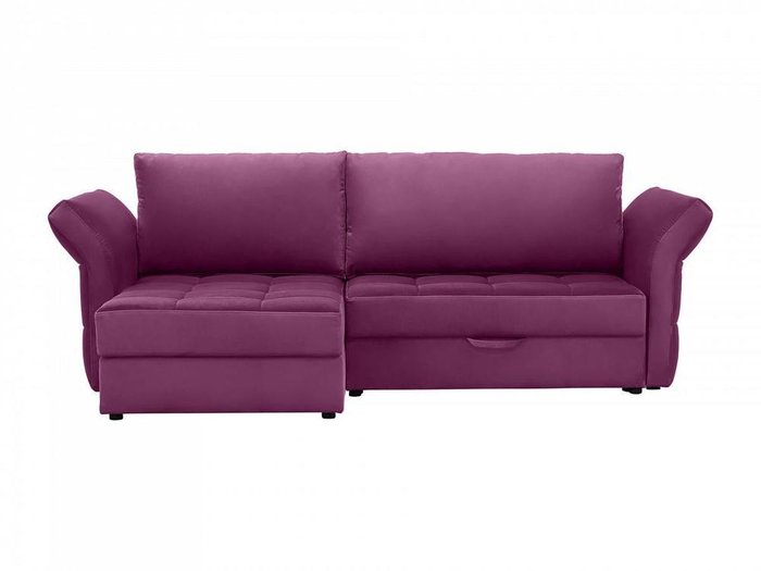 Угловой диван-кровать Wing сиреневого цвета - купить Угловые диваны по цене 98160.0