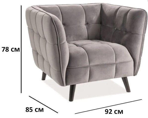 Кресло Castello 1 терракотового цвета - купить Интерьерные кресла по цене 78794