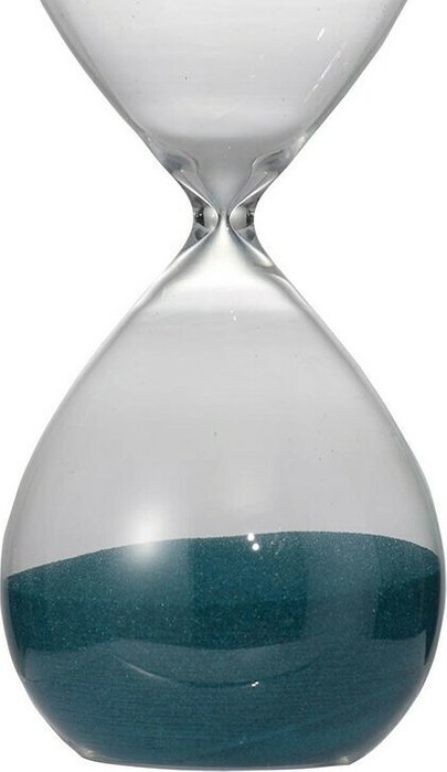 Декоративное изделие Песочные часы с темно-синем песком - лучшие Фигуры и статуэтки в INMYROOM