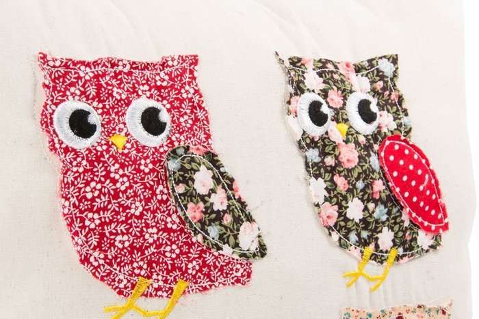 Декоративная подушка Owl из хлопка и полиэстера  - лучшие Декоративные подушки в INMYROOM