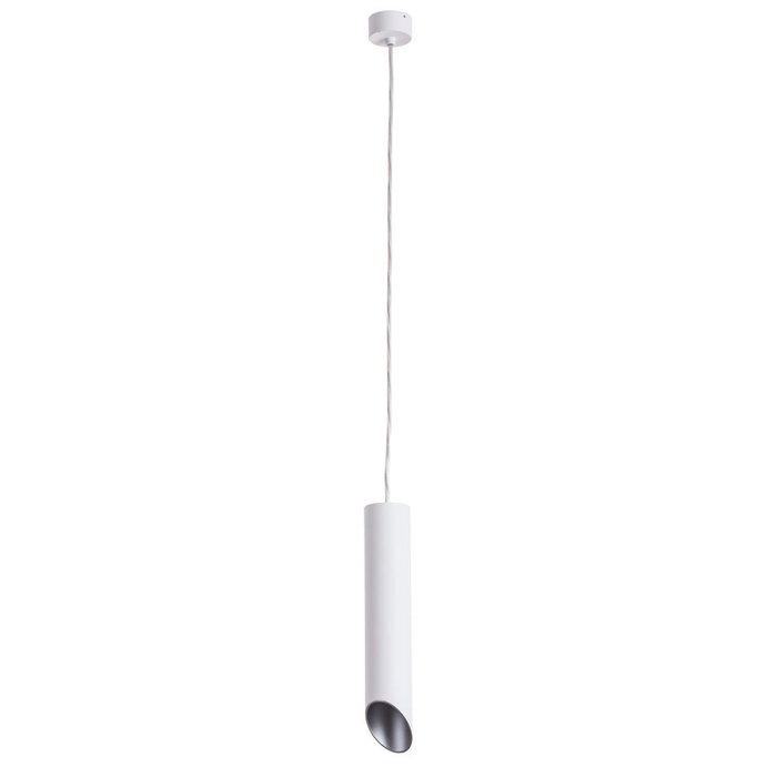 Подвесной светильник Pilon-Silver белого цвета