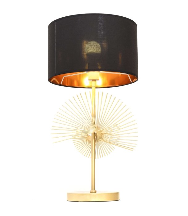 Настольная лампа Fonti с черным абажуром - купить Настольные лампы по цене 13900.0