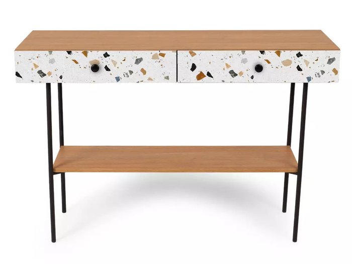 Консольный стол Frida с принтом Marble - купить Консоли по цене 23300.0