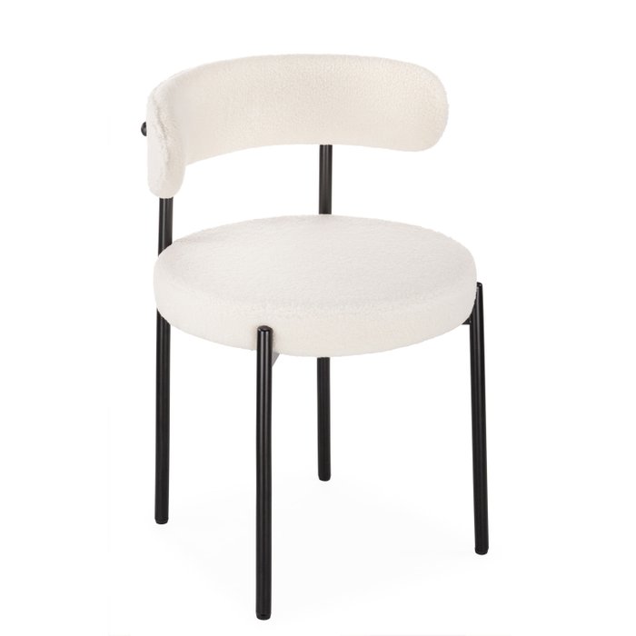 Стул Rudi белого цвета - купить Обеденные стулья по цене 5620.0