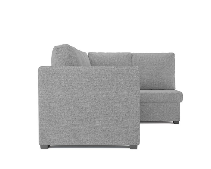 Угловой диван-кровать Мансберг серого цвета  - лучшие Угловые диваны в INMYROOM