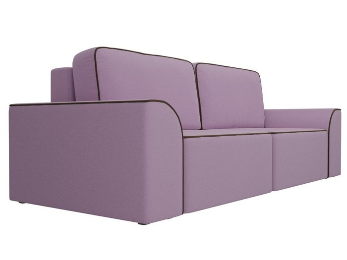 Прямой диван-кровать Вилсон сиреневого цвета - лучшие Прямые диваны в INMYROOM