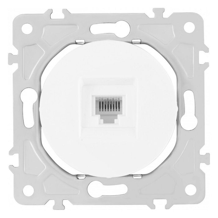 Розетка Ethernet RJ-45 без рамки 202.45-1.white - купить Розетки по цене 303.0