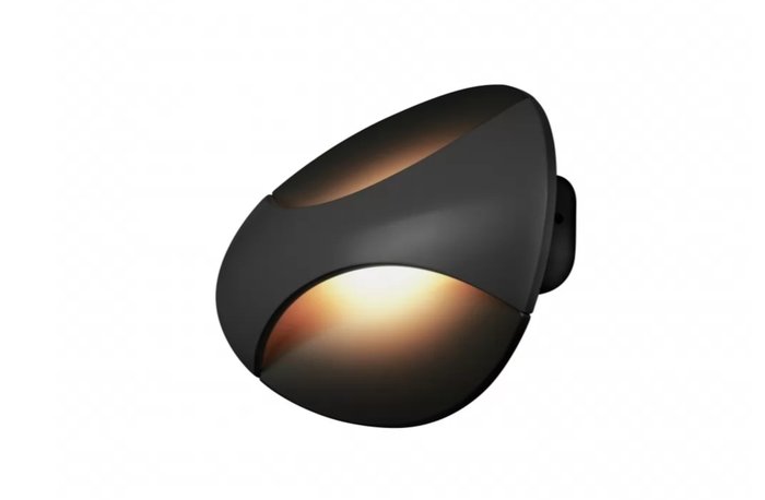 Настенный светильник Flux черного цвета - лучшие Бра и настенные светильники в INMYROOM